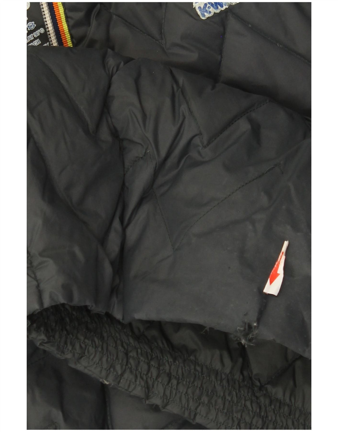 Ανδρικό μπουφάν με κουκούλα K-Way UK 40 Large Grey Polyamide