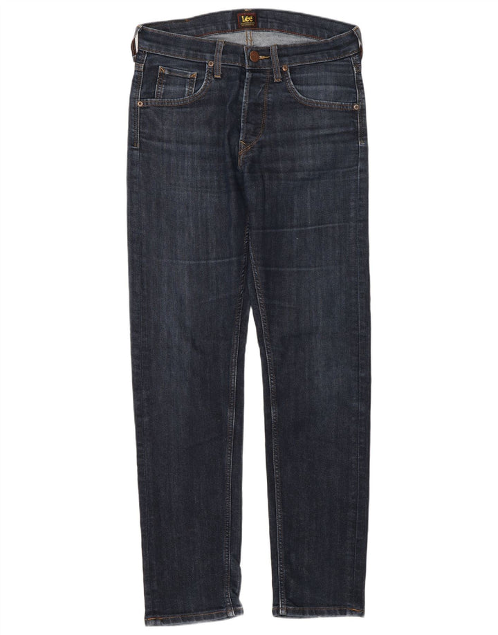 Lee Mens Daren Slim Jeans W29 L32 Navy Blue Cotton