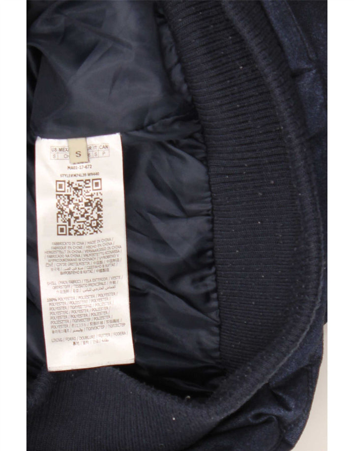 Guess Ανδρικό μπουφάν με κουκούλα UK 36 Small Navy Blue Polyester