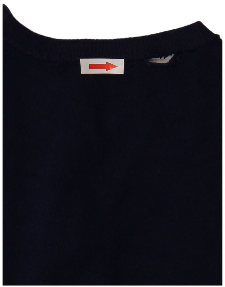 Γυναικεία ζακέτα ZARA UK 12 Medium Navy Blue