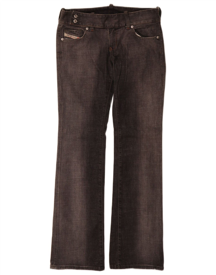 Diesel Γυναικείο Bootcut Jeans W28 L32 Γκρι βαμβακερό