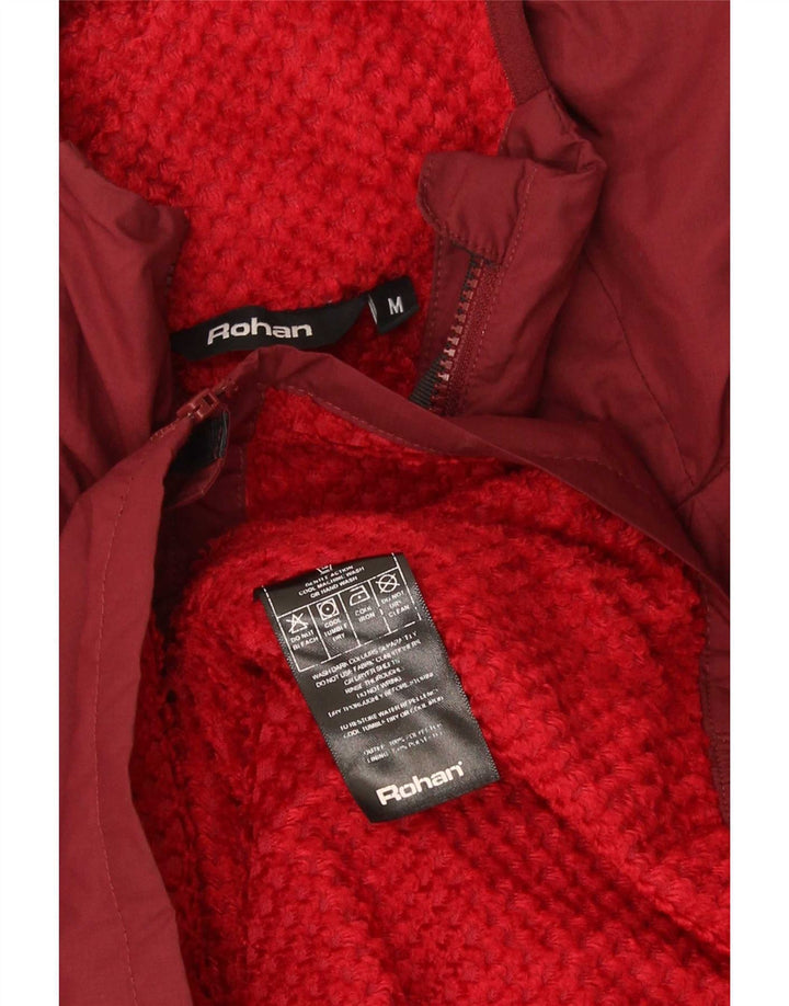 Ανδρικό μπουφάν με κουκούλα Rohan UK 38 Medium Burgundy Polyester