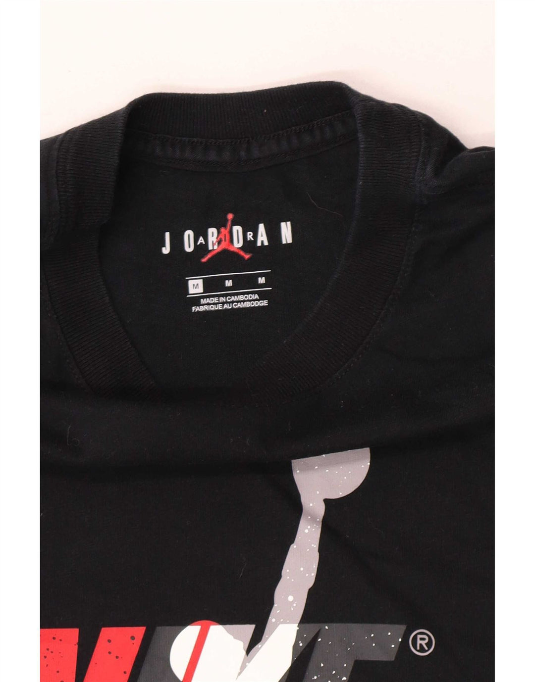 Ανδρικό γραφικό μπλουζάκι Jordan Top Medium Μαύρο