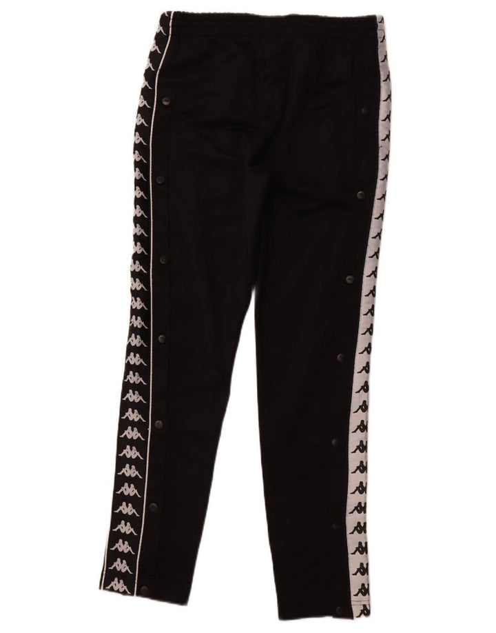 KAPPA Ανδρική φόρμα γραφική Παντελόνι Joggers Μικρό Μαύρο Πολυεστέρα