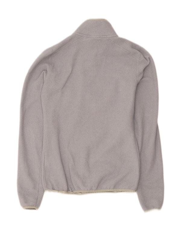 The North Face γυναικείο φερμουάρ Fleece Jumper UK 6 XS Grey Polyester
