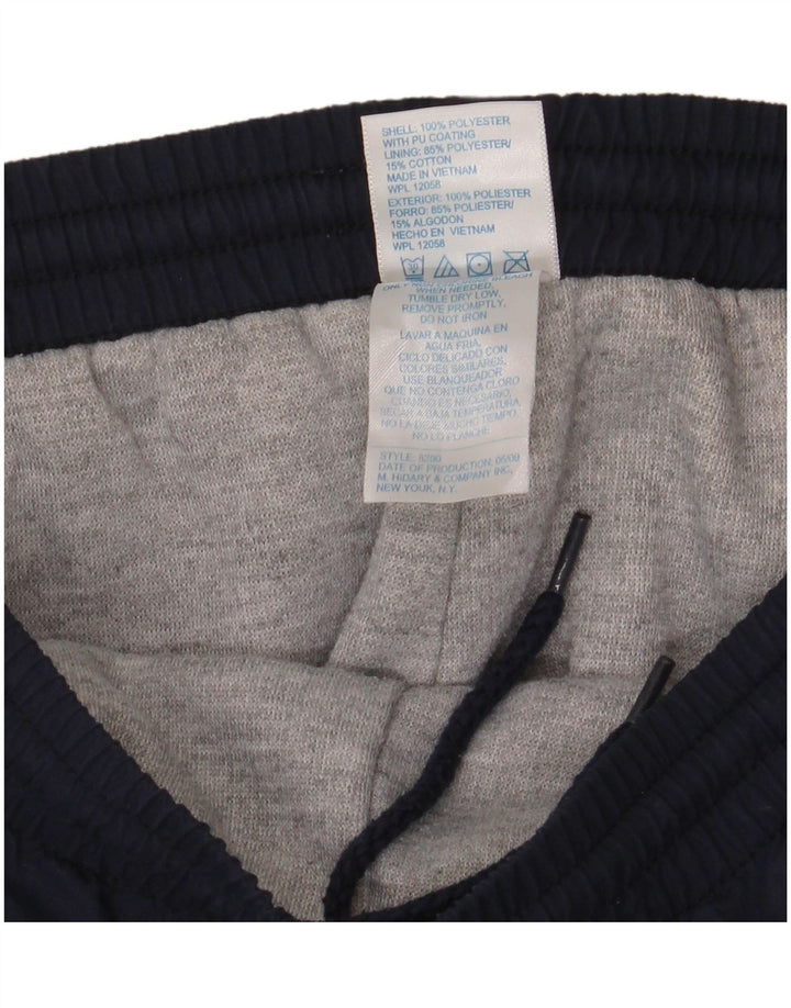 Russell Athletic Boys Windbreaker Trousers 7-8 Years Small Navy Blue