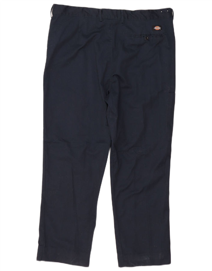 Ανδρικό ίσιο παντελόνι Dickies W40 L28 Navy Blue Polyester Classic