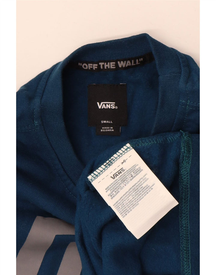 Γραφικό Ανδρικό Φούτερ VANS Μπλε Βαμβακερό