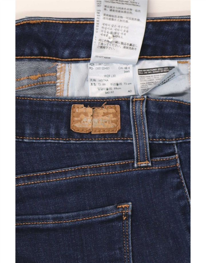 Γυναικείο κολάν Levi's Cropped Jeans W29 L26 Blue Cotton