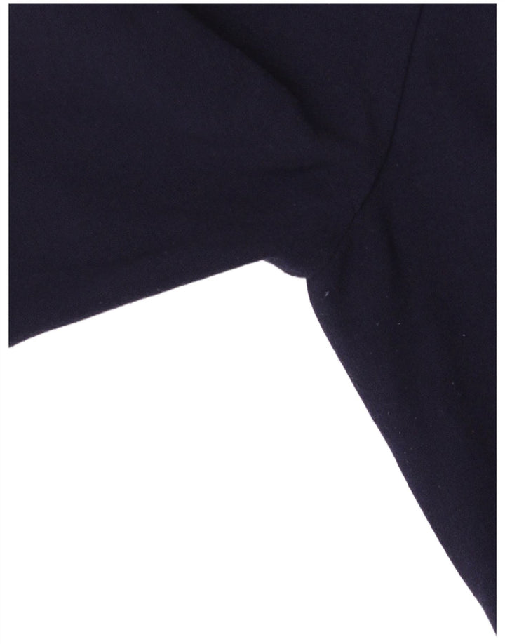 Zara Γυναικείο φόρεμα 3/4 μανίκι Βασικό UK 12 Medium Navy Blue