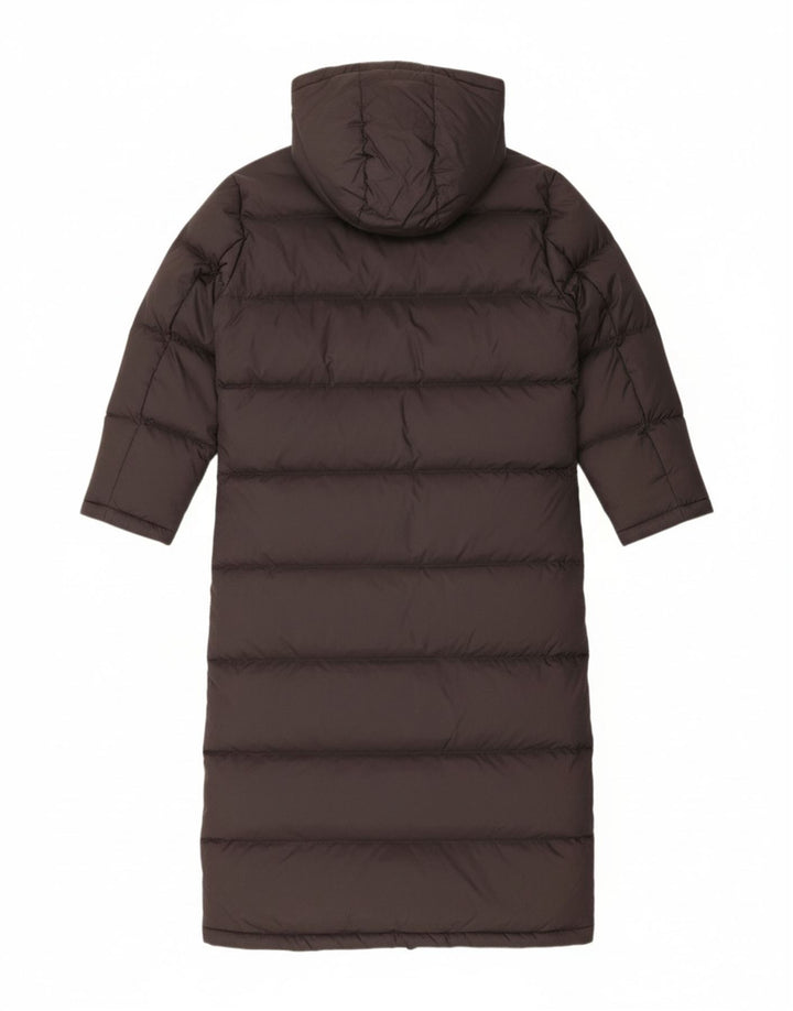 RIFLE Womens Oversized Hooded Padded Coat UK 10 Small Black Nylon Vintage Rifle and Second-Hand Rifle from Messina Hembry 