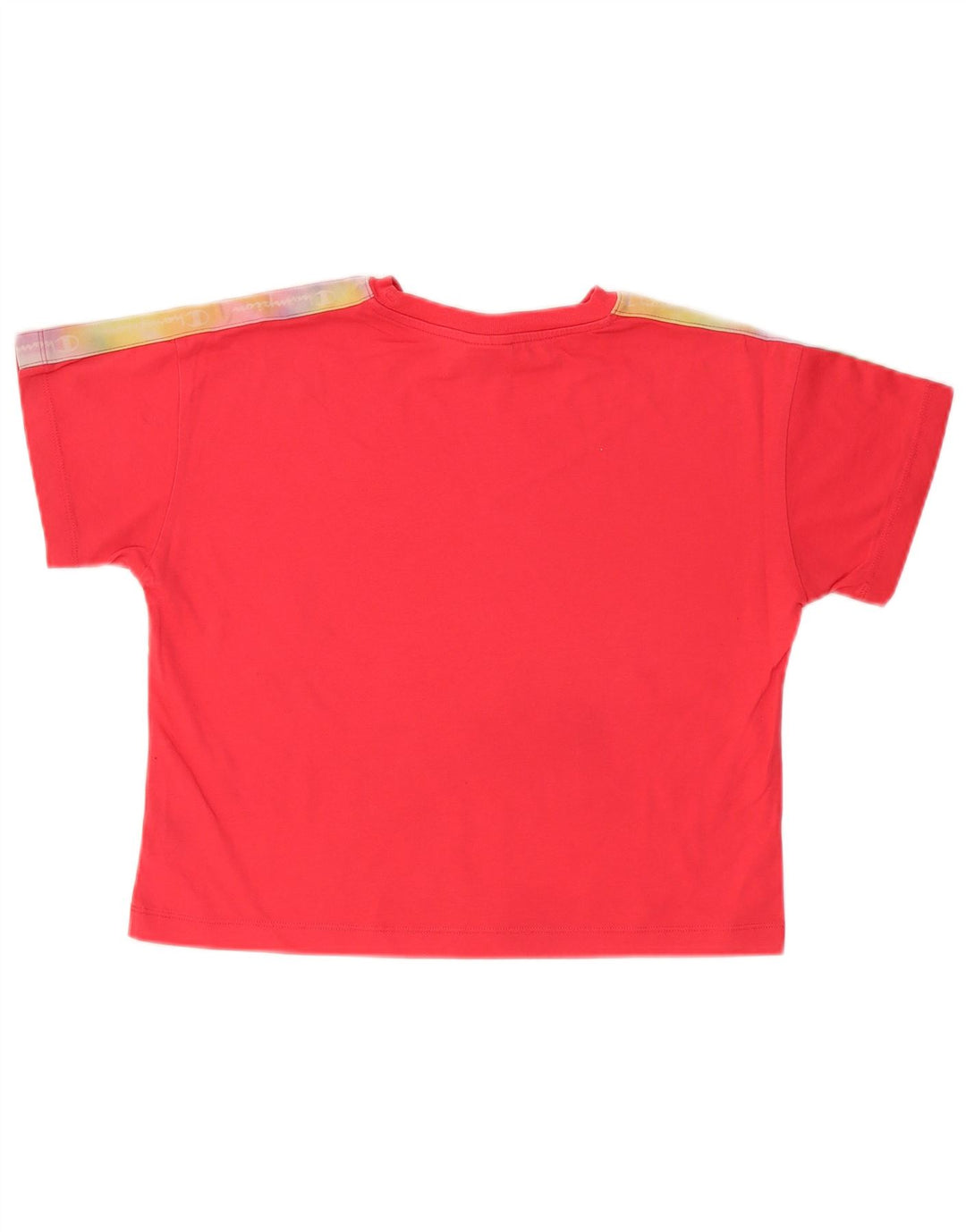 Champion γυναικείο υπερμεγέθη γραφικό T-shirt Top 10 Small Red Colourblock