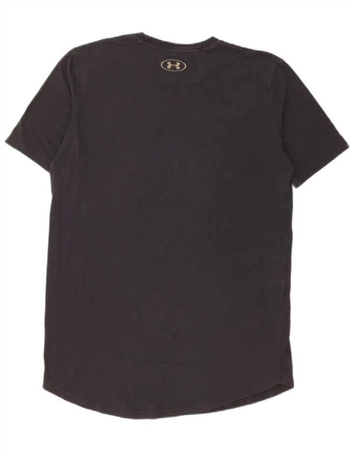 Ανδρικό γραφικό μπλουζάκι UNDER Armour Top Small Black