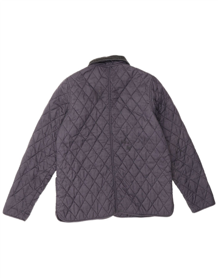Γυναικείο καπιτονέ μπουφάν Barbour UK 12 Medium Navy Blue Polyester