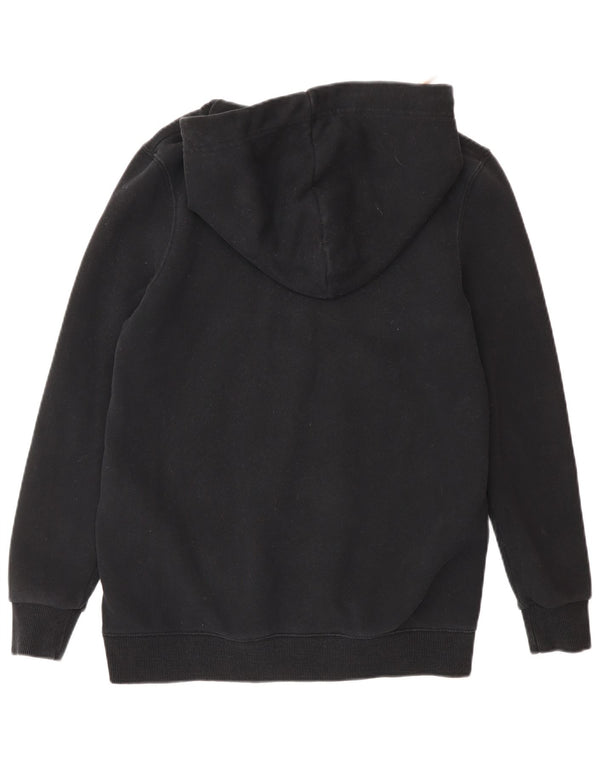 Superdry Γυναικεία Νέα Υόρκη γραφικά υπερμεγέθη Hoodie Jumper UK 6 XS Μαύρο