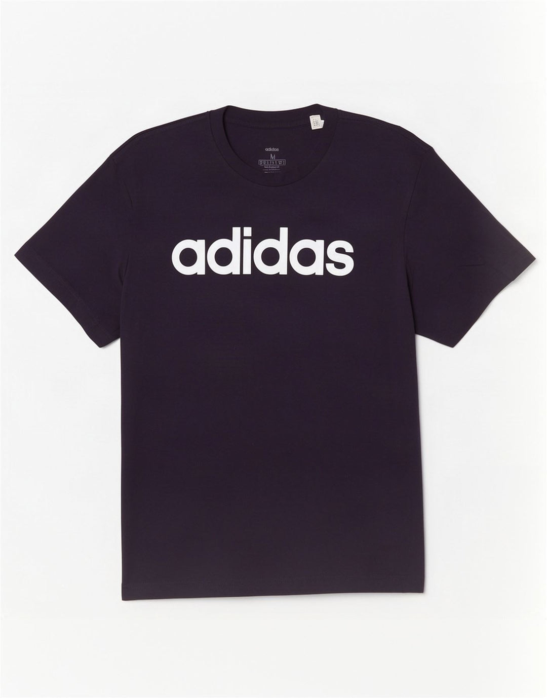 Ανδρικό γραφικό T-Shirt Adidas Top από μεσαίο μπλε ναυτικό βαμβακερό