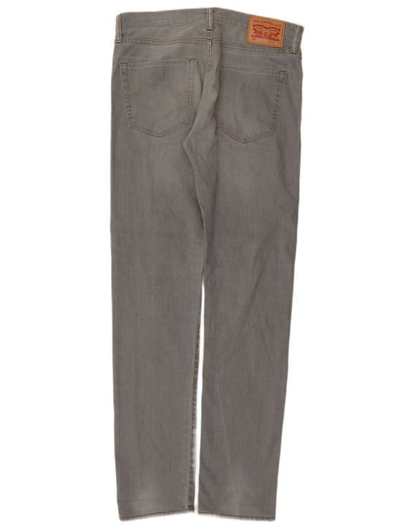 Levi's Mens 508 Tapered Jeans W31 L34 Γκρι βαμβακερό
