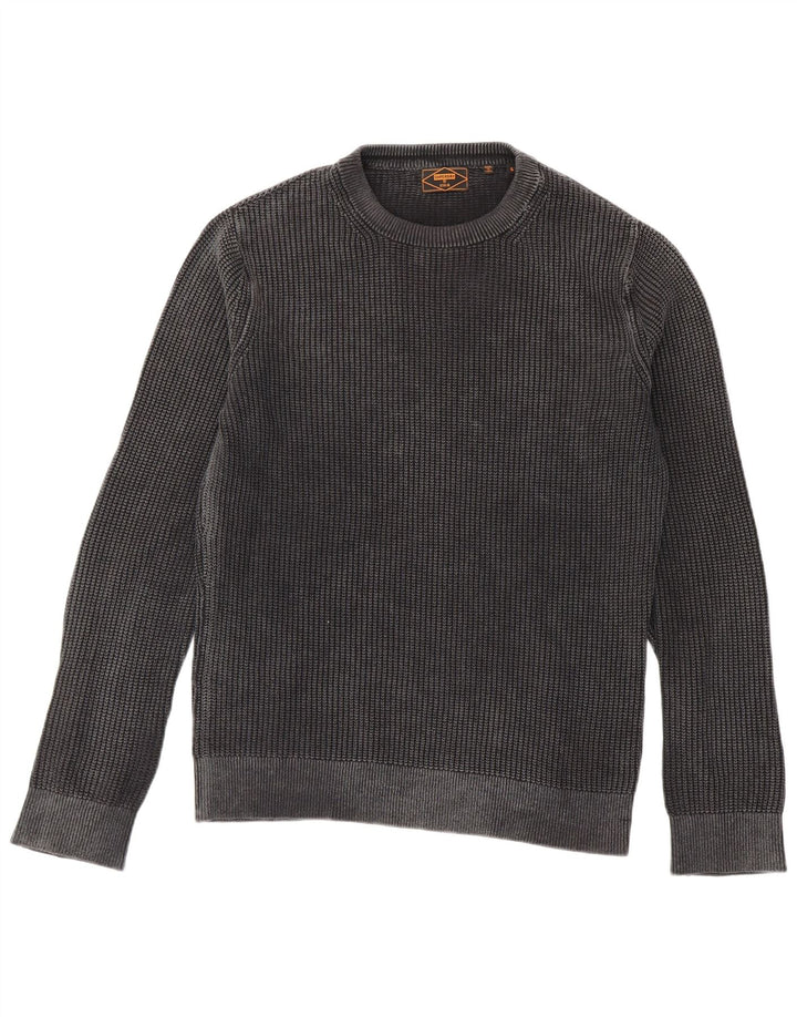 Ανδρικό πουλόβερ Superdry Crew Neck Jumper Μικρό Γκρι βαμβακερό