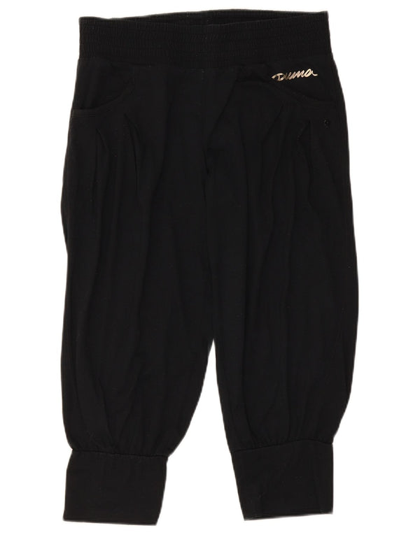 Puma Γυναικεία φόρμα Capri Παντελόνι Joggers UK 12 Medium Black Polyester
