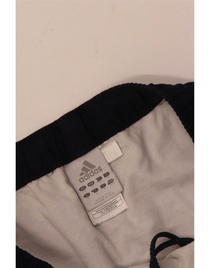 Ανδρικό γραφικό αθλητικό σορτς Adidas μεγάλο μπλε ναυτικό πολυεστέρα