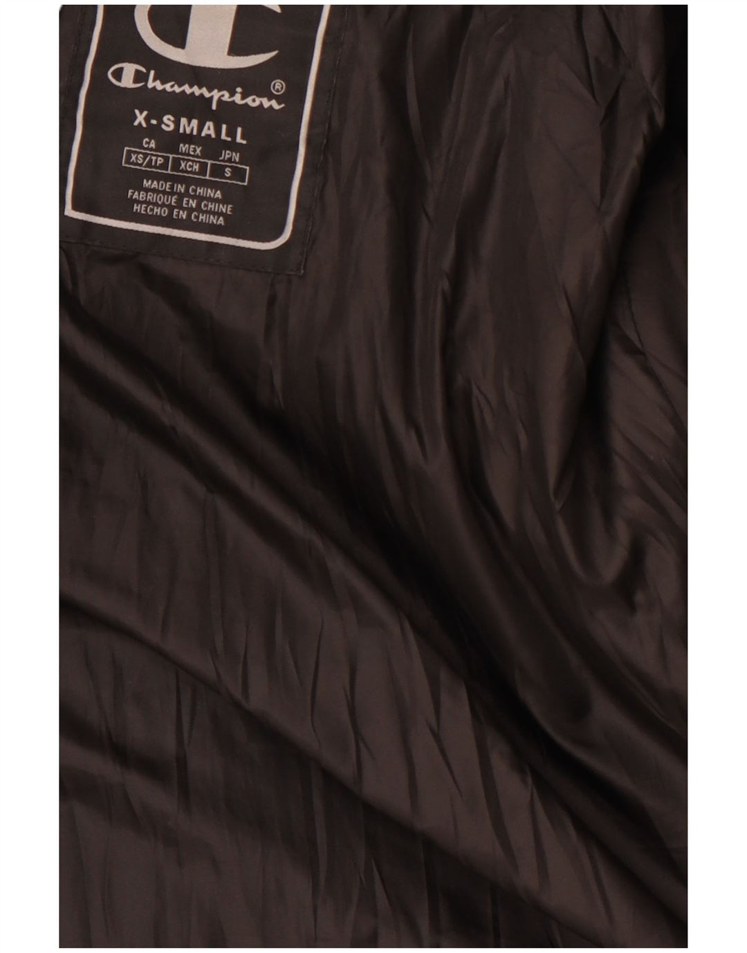CHAMPION Γυναικείο Oversized padded Jacket UK 6 XS μαύρο