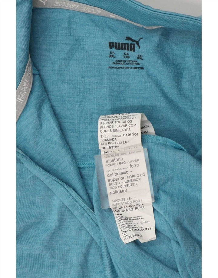 Puma Γυναικείο Φούτερ με φερμουάρ Jumper UK 20 2XL Blue Polyester