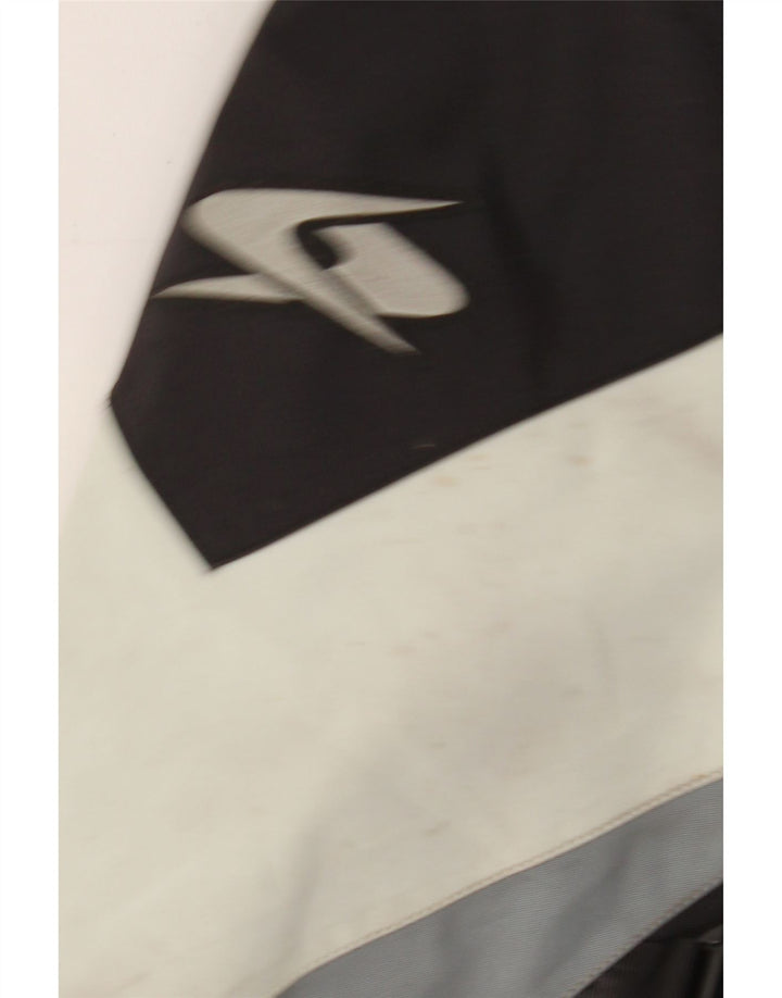 Ανδρικό Spyke Graphic Bomber Jacket UK 40 Large Black Colorblock Biker