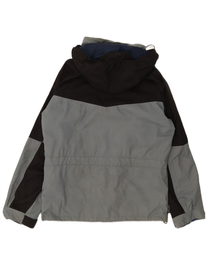 Sprayway Ανδρικό μπουφάν βροχής με κουκούλα UK 38 Medium Grey Colorblock Polyamide