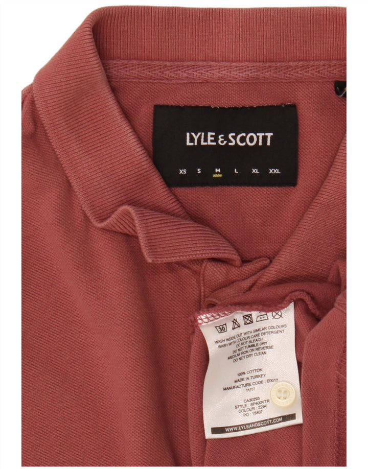 Ανδρικό πουκάμισο πόλο Lyle & Scott, μεσαίο καφέ