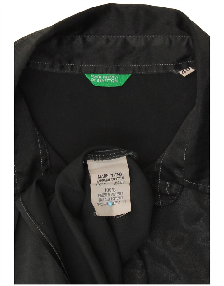 Γυναικείο πουκάμισο Benetton IT 48 XL Μαύρο Animal Print Polyester