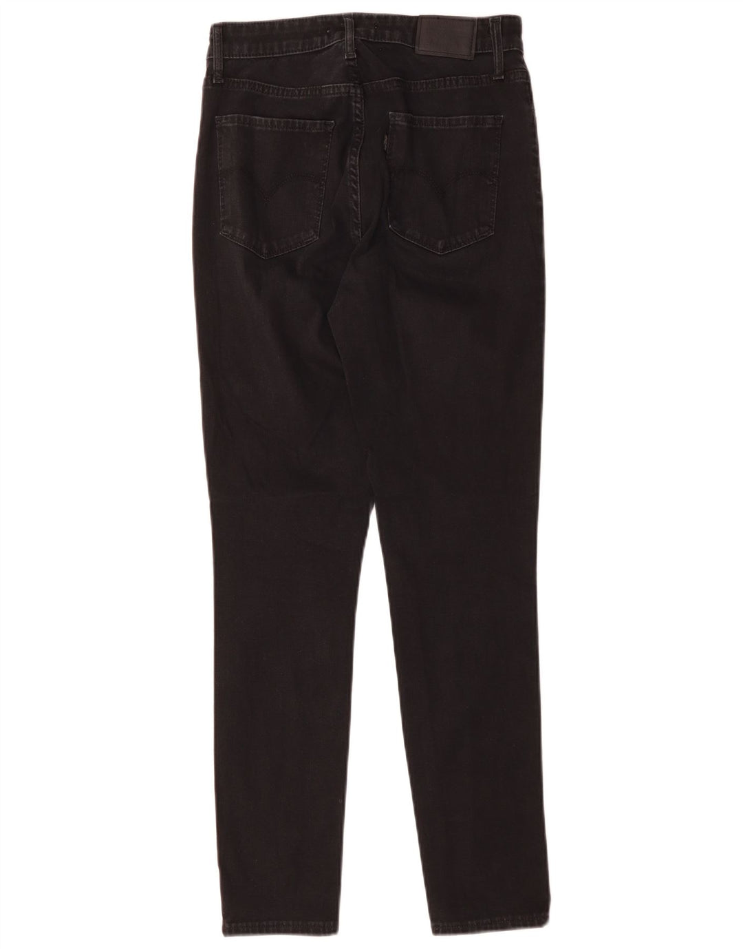 LEVI'S Γυναικείο 721 ψηλό ψηλό στενό τζιν W28 L28 μαύρο βαμβακερό