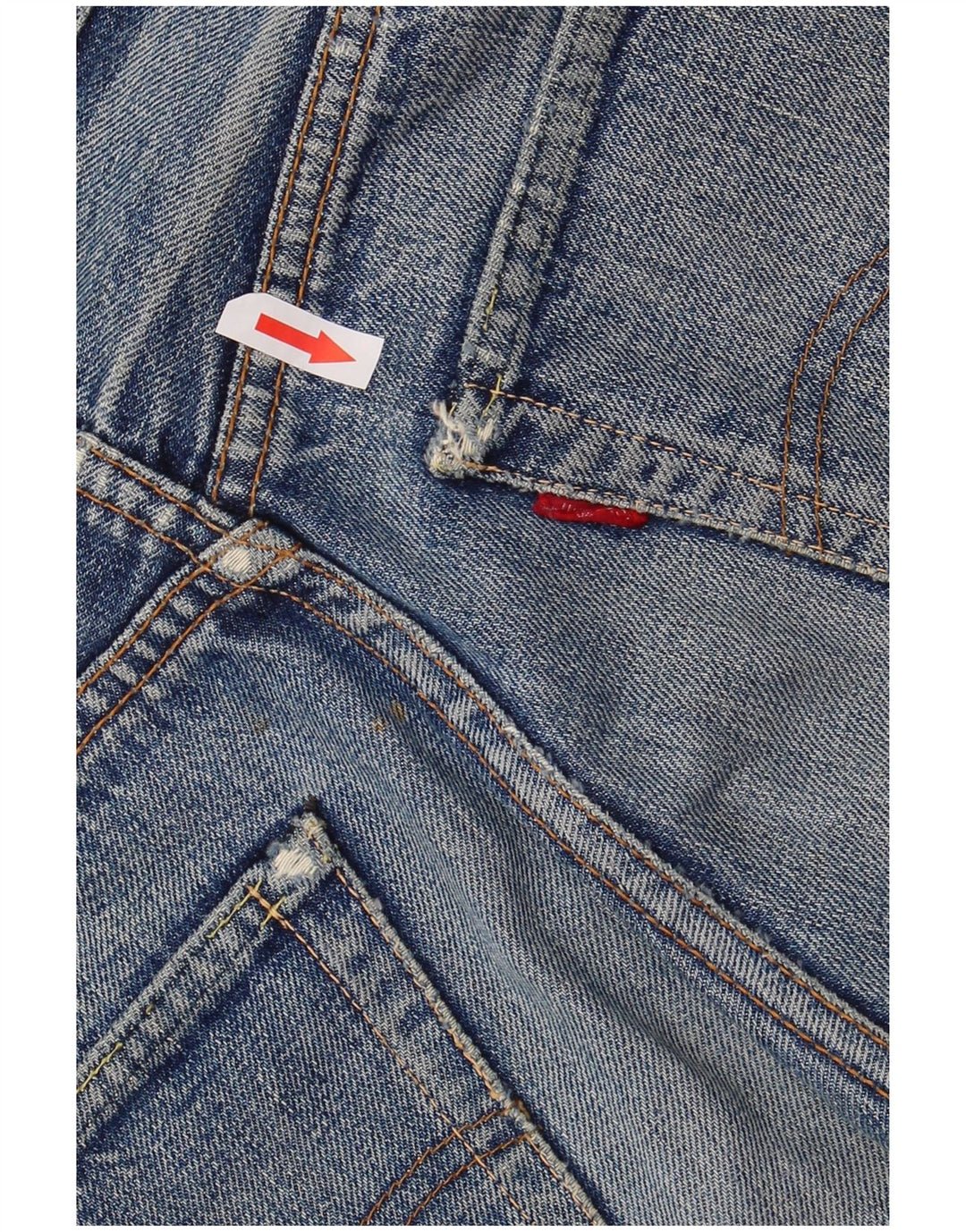 Γυναικείο τζιν σορτς Levi's W28 μεσαίο μπλε