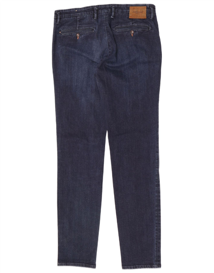 Jeckerson Γυναικείο Slim Jeans W33 L33 Navy Blue Cotton