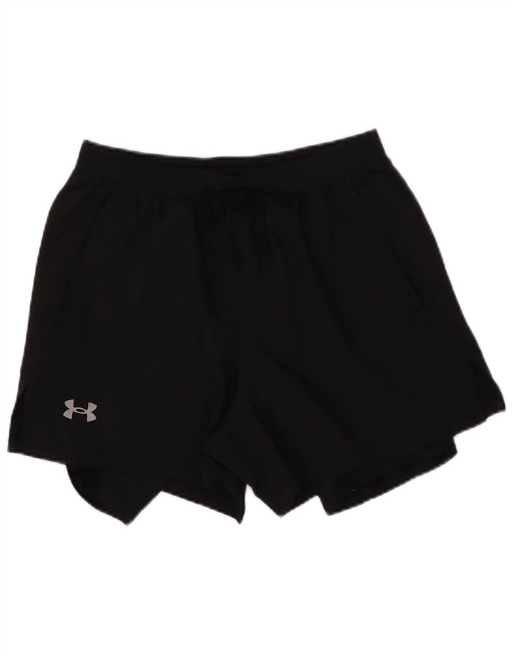 Under Armour Γυναικείο Αθλητικό Σορτς UK 12 Μεσαίο Μαύρο