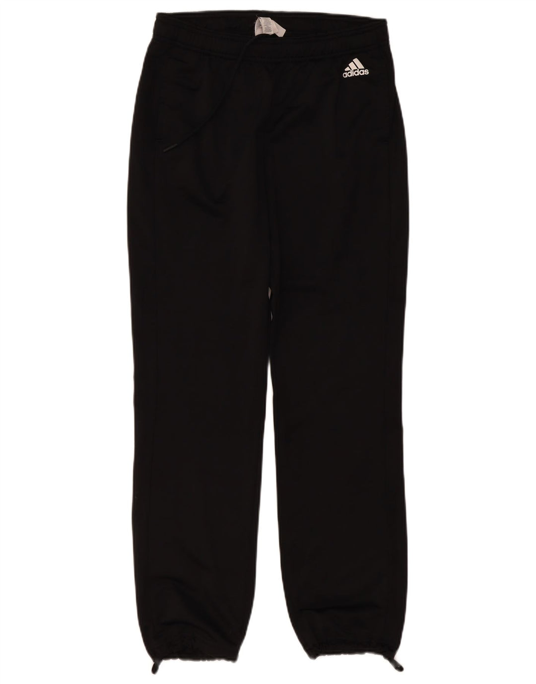 Γυναικεία αθλητική φόρμα Adidas Παντελόνι Joggers UK 12/14 Μεσαίο μαύρο πολυεστέρα