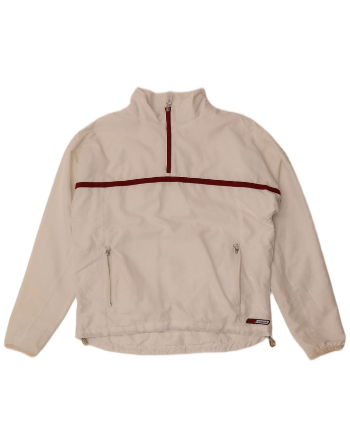 Ανδρική φόρμα πουλόβερ Reebok Top Jacket UK 40 Medium White Colourblock