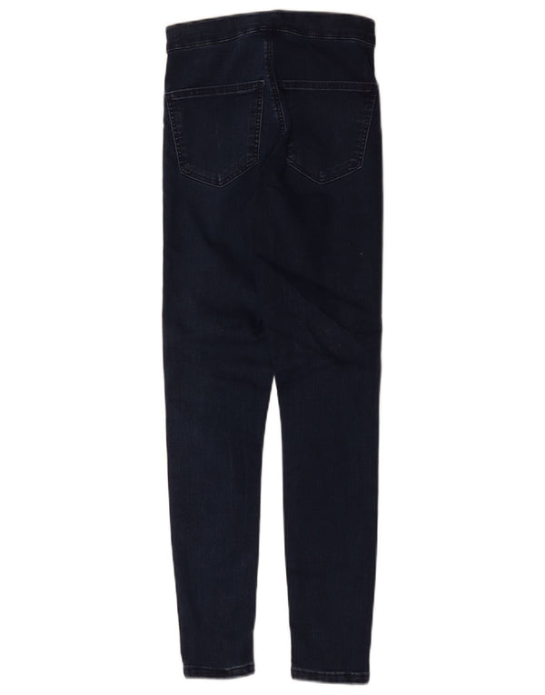 Topshop Γυναικεία Joni Skinny Jeans W26 L26 Navy Blue Cotton