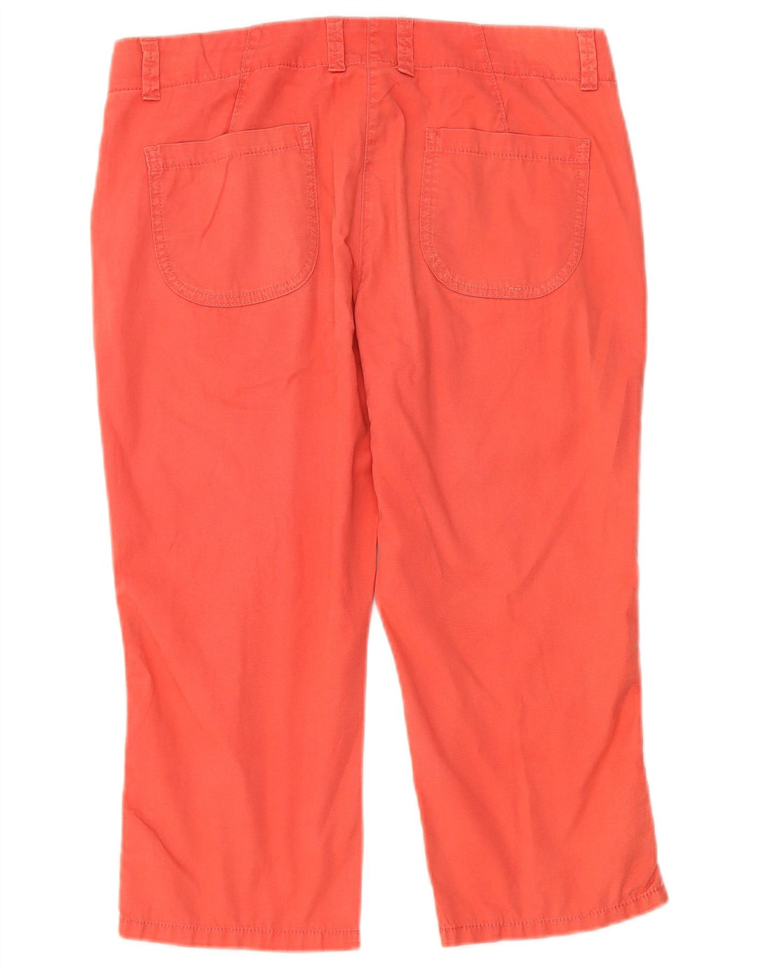 Marks & Spencer Γυναικείο παντελόνι Capri UK 12 Medium W32 Ροζ βαμβακερό