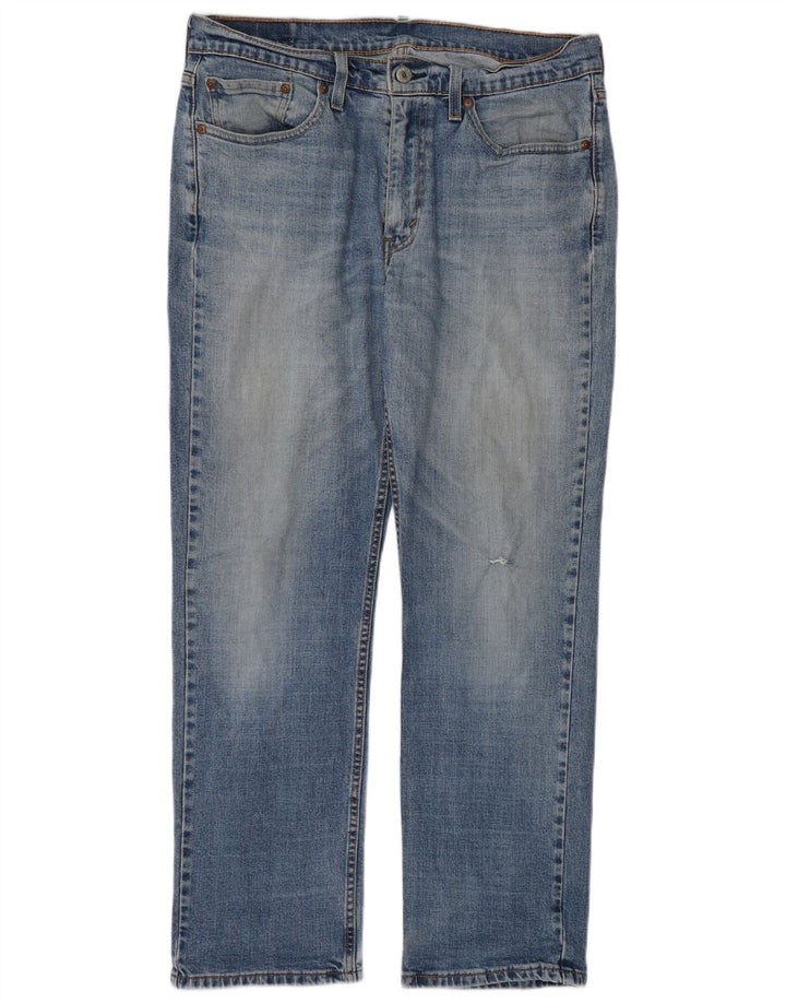 Levi's Mens 514 Straight Jeans W33 L30 Blue Cotton