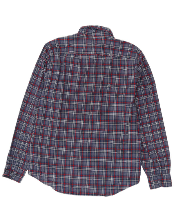 Tommy Hilfiger Ανδρικό πουκάμισο New York Fit Large Blue Check Cotton