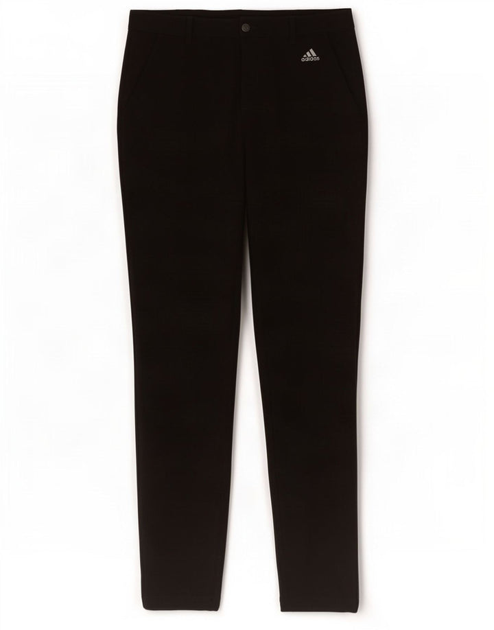Ανδρικό παντελόνι Chino Adidas Slim W32 L34 Μαύρο πολυεστέρα