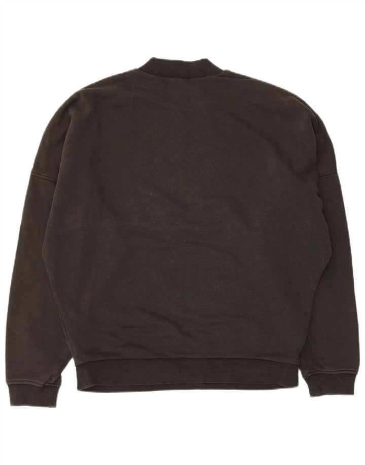 Calvin Klein Γυναικείο Φούτερ μεγάλου μεγέθους Jumper UK 10 Μικρό μαύρο βαμβακερό