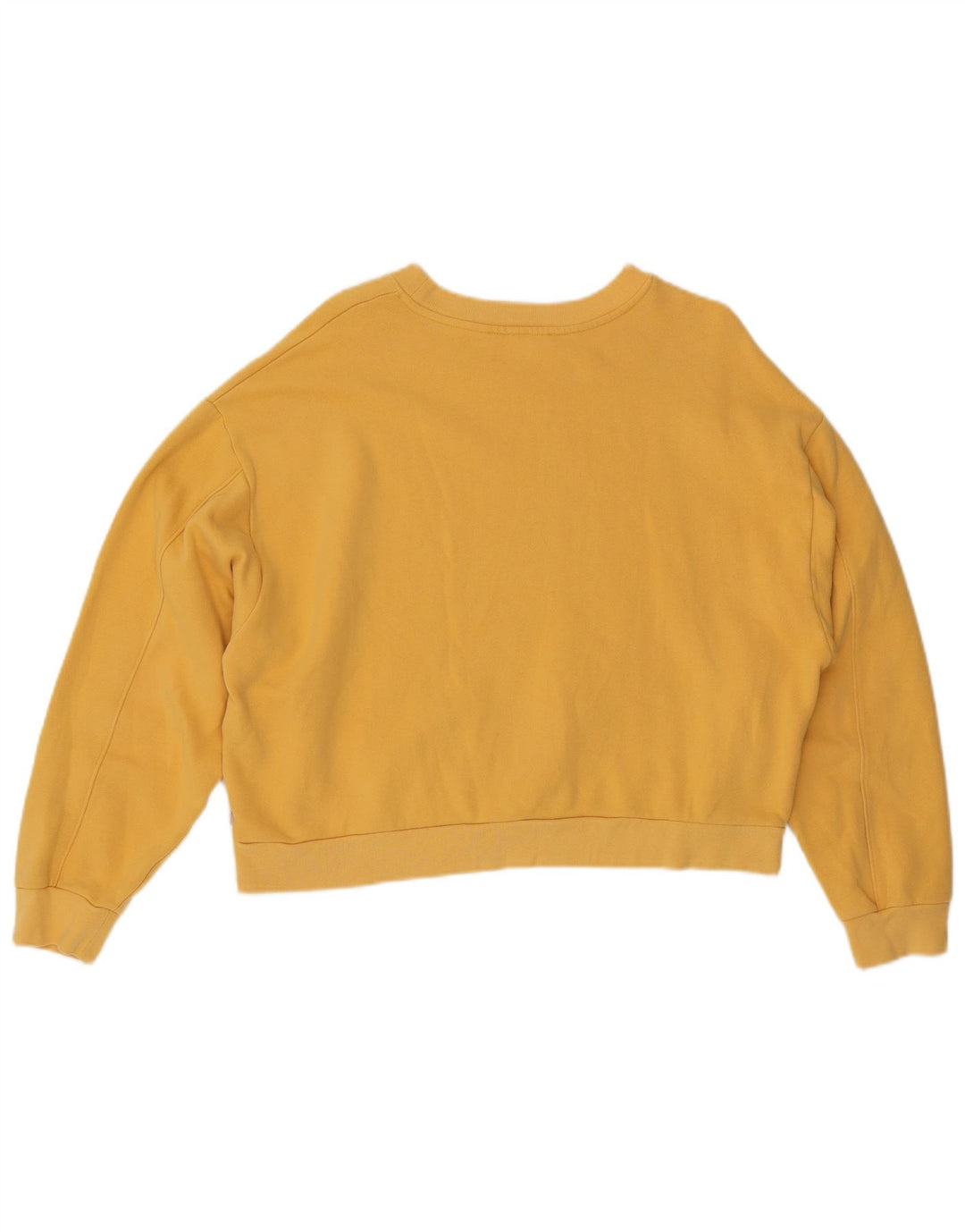 Γυναικείο γραφικό φούτερ Levi's Oversized Crop Jumper UK 14 Medium Yellow