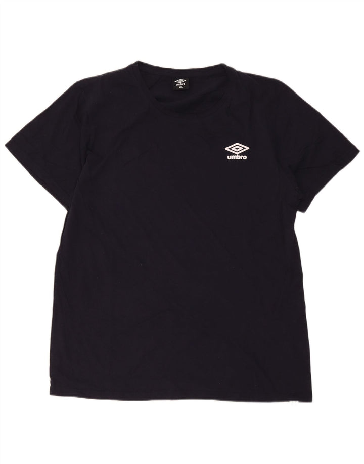 Ανδρικό T-Shirt Umbro Top 2XL Navy Blue Cotton