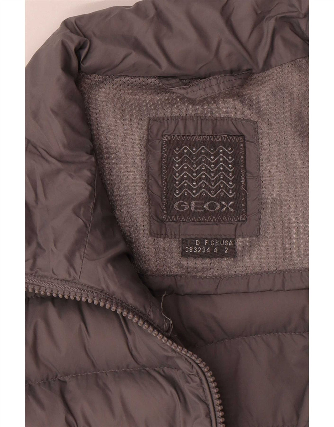 Γυναικείο μπουφάν Geox Oversized padded UK 4 XS Grey Polyester