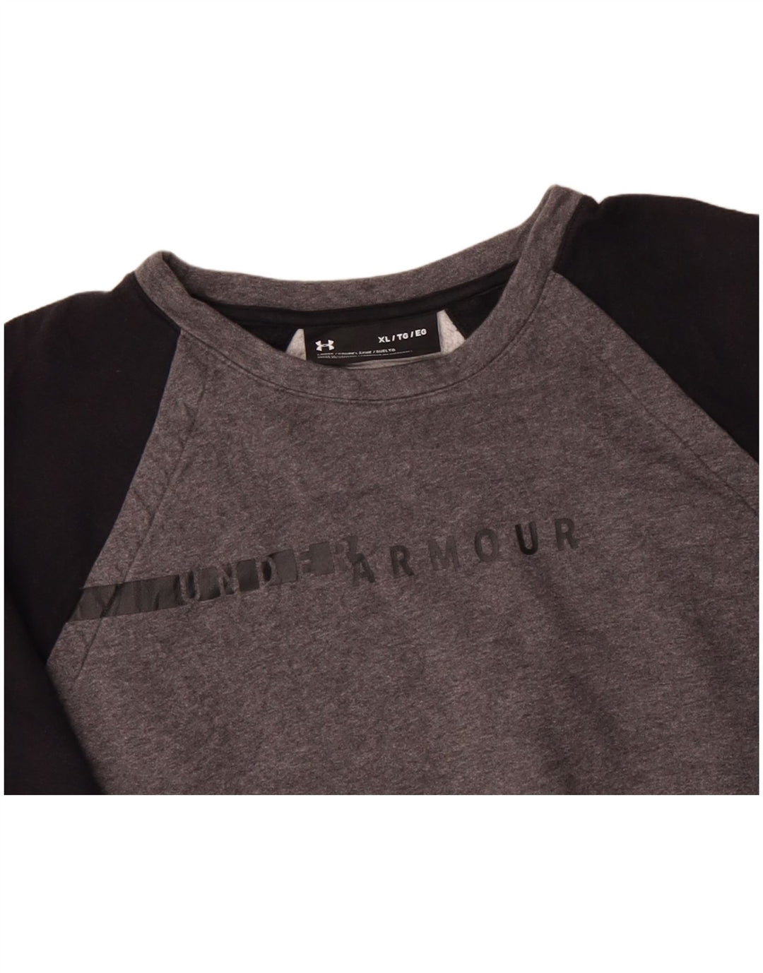 UNDER ARMOUR Γυναικείο φούτερ μεγάλου μεγέθους Jumper UK 18 XL Γκρι Colourblock