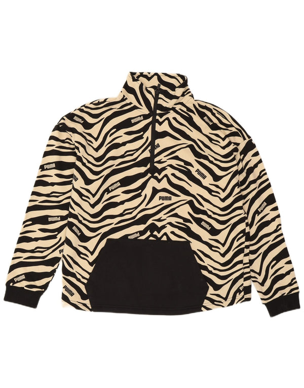 Γυναικεία φούτερ PUMA Oversized Jumper UK 14 Medium Off White