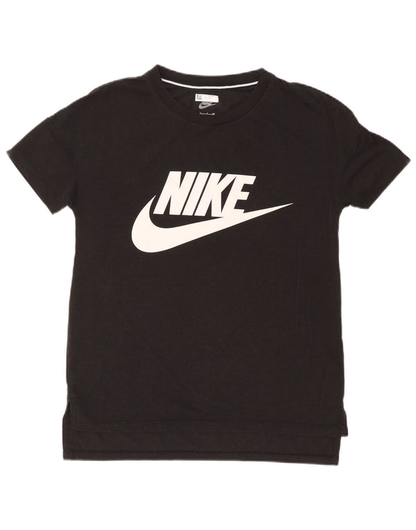 Ανδρικό γραφικό T-shirt Nike Top Small Black Modal