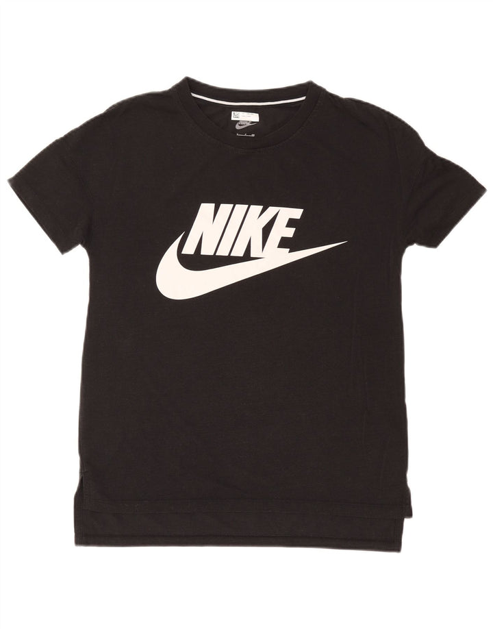 Ανδρικό γραφικό T-shirt Nike Top Small Black Modal