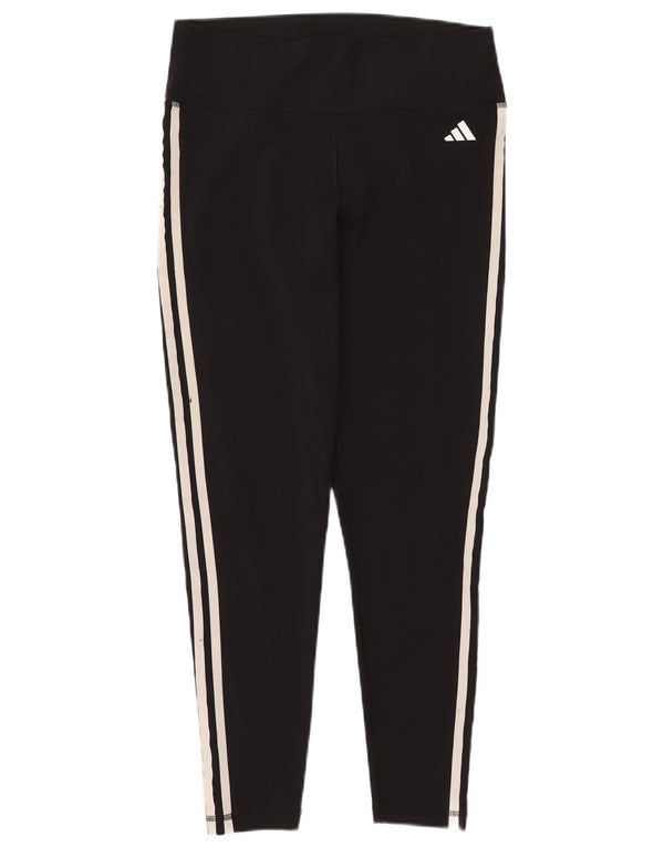 Γυναικεία κολάν Aeroready ADIDAS UK 16/18 μεγάλο μαύρο πολυεστέρα